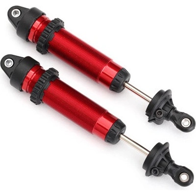 Traxxas tlumič GTR 134 mm červený se závitem 2