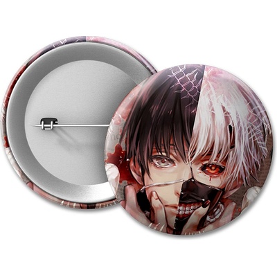 Tokyo Ghoul placka Two Faces 50 mm