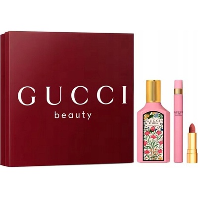 Gucci Flora Gorgeous Gardenia EDP 50 ml + EDP 10 ml + rtěnka 1 g