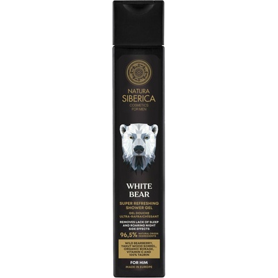 Natura Siberica sprchový gel pro muže White Bear 250 ml