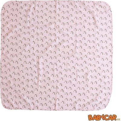 LUMA mušelínová 110 x 110 cm Racoon Pink
