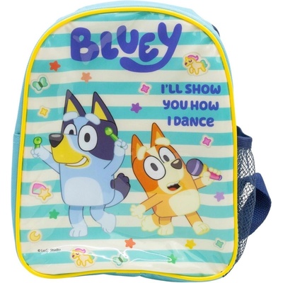 Detský predškolský batoh BLUEY s bočným vreckom