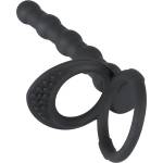 Black Velvets Cock & Ball Ring