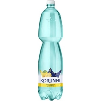 Korunní Jemně perlivá s příchutí citron 1,5 l