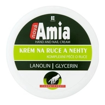 Amia krém na ruce a nehty s lanolinem a glycerinem 200 ml