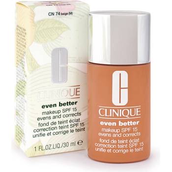 Clinique Even Better rozjasňujúci tekutý make-up SPF15 CN 74 Beige 30 ml