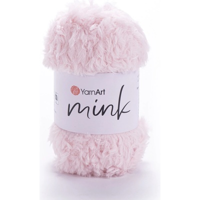 Yarn Art příze Mink 347 světle růžová