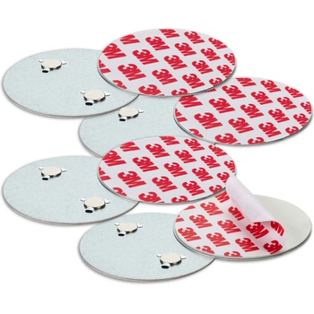 oneConcept Magnetic mount, Магнитен държач за димни детектори от Ø 7 cm, самозалепващ се (RM. MG70-4er) (RM.MG70-4er)