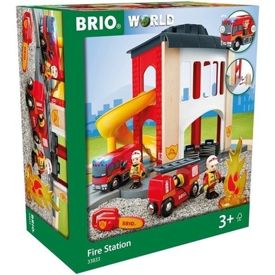Brio Vláčikodráha Hasičská stanica 33833