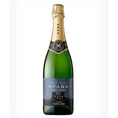 Castillo Perelada Cava Stars nature brut Chardonnay suché biele 12% 0,75 l (čistá fľaša)