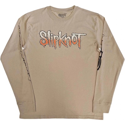 Slipknot The End, So Far Logo Barcode (Back & Sleeve Print) Sand L Риза (<![CDATA[SKLST101MS03]]>)