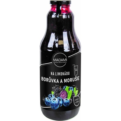 Madami Ovoce Na Limonádu Borůvka & moruše 1 l