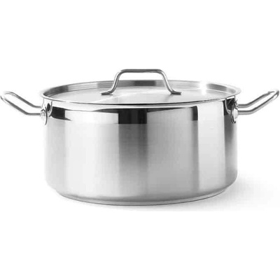 HENDI Nízký hrnec s poklicí 12 l 320 mm Profi Line 830604