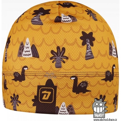 Dráče Detská čiapka Bruno 061 horčicová Žltá