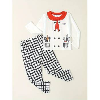 Костюм на готвач за ръст 110 см