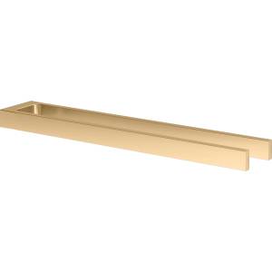 KEUCO Edition 11 - Двойна поставка за кърпи, дължина 45 см, матиран месинг 11118250000 (11118250000)
