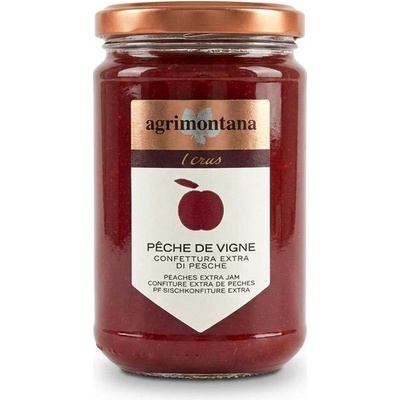Agrimontana Džem extra 73% broskev Pêche Des Vignes, 340 g