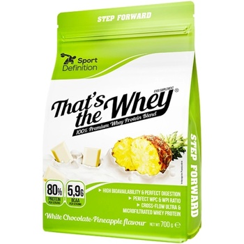 Image 1 of SportDefinition That's The Whey [700 грама] Бял шоколад с ананас