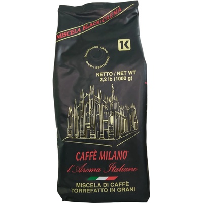 Caffé Milano Black zrnková 1 Kg