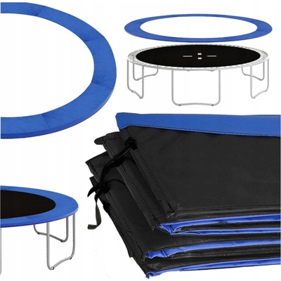 SPRINGOS kryt pružín k trampolínam 244 cm modrá