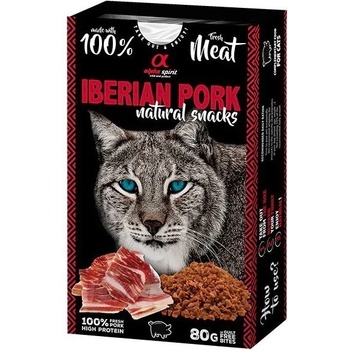 Alpha spirit Cat Natural Snack Iberian Pork 80 г