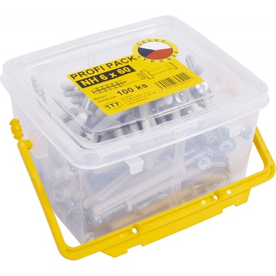 TTT Hmoždinky natloukací profi pack NH | 6x45 mm, 1bal/150ks