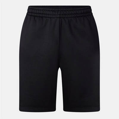 OFF WHITE Поларени къси панталони OFF WHITE Men's Fleece Relaxed Fit Jogger Shorts - Black/White