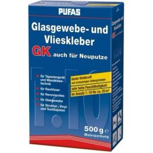 PUFAS Лепило за стъклени и нетъкани тапети pufas 500 г