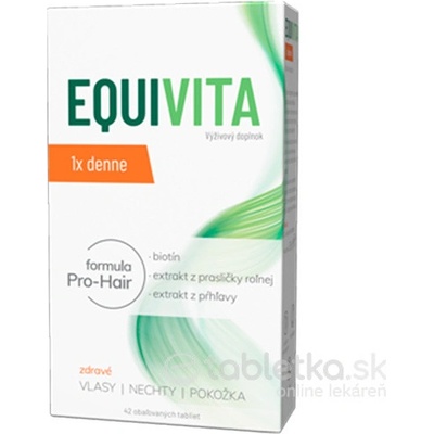 Equivita vlasy pokožka nechty 42 tabliet