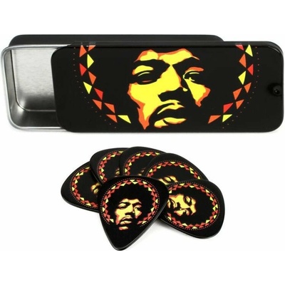 Dunlop JH-PT16H HENDRIX AURA MANDALA PICK TIN