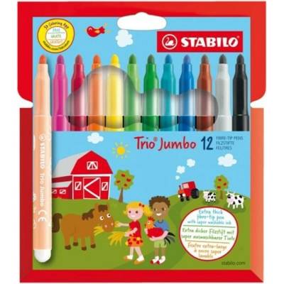 Stabilo Trio Jumbo 380/12 12 ks