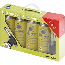 Meva hořák univerzální 360st. 4 kartuše KP18004 KP18004