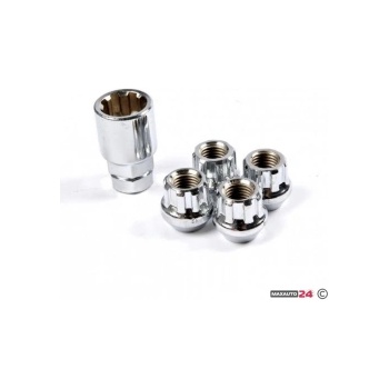 Image 1 of Paolo Секретни гайки за джанти - (12мм х 1.25мм, l22мм)