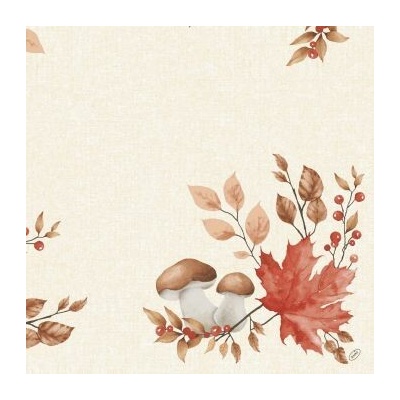 DUNI Ubrousek BioDunisoft WOODLAND 60 ks 40x40cm