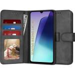 Techsuit Калъф за Xiaomi Redmi 14C / Poco C75 - Дневник - Черен (KF2338040)