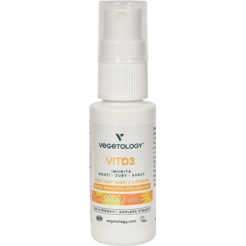 Vegetology Vitashine sprej. Vitamín D3 1000 iu 20 ml