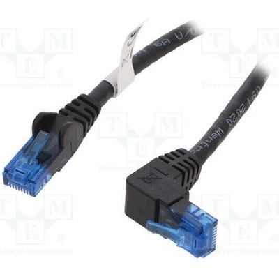 Goobay 51533 Patch U/UTP Cat 6a lanko CCA 10m černý ; 24AWG