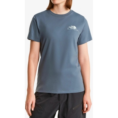 The North Face Monte Regular Short Sleeve Tee Graphic Women modrá