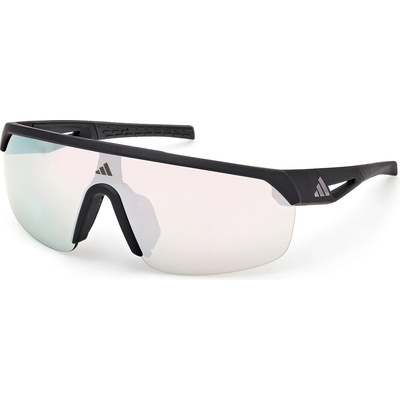 Adidas Дамски очила за колоездене Adidas eyewear SP0109 Mirror Cat: 2 Cycling glasses - Matte Black / Brown Mirror - размер One Size (205-5270-0111)