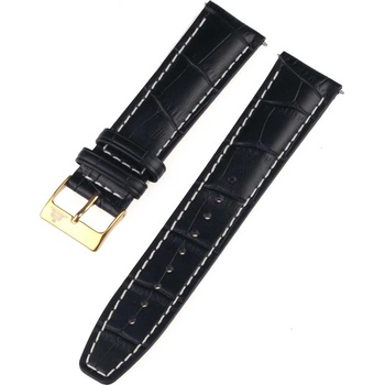 Rothenschild mid-17757 Universal Strap 22mm Black Gold buckle (mid-17757 Universal Strap 22mm Black Gold buckle)