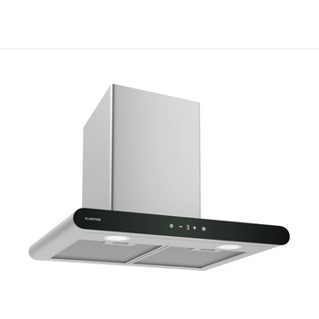 Klarstein Аспиратор CurveVent, 700 м³/ч, Сензорно докосване, LED, 110 W, EEK A+ (CGCH7_CurVen_60BK+SS) (CGCH7_CurVen_60BK+SS)