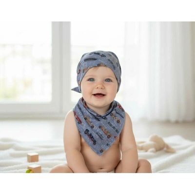 Dětský šátek Retro denim – Zboží Dáma