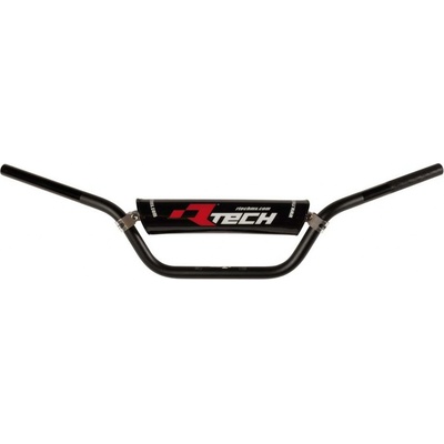 Riadidlá (ATV) s priemerom 22 mm s hrazdou a chráničom, RTECH (čierna)