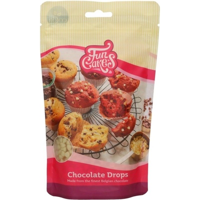 Funcakes Bílá čokoláda kousky Drops 350 g