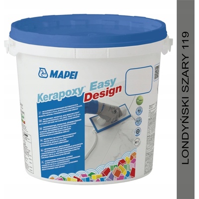 Mapei Kerapoxy Easy Design 3 kg londýnská šedá – Sleviste.cz