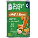GERBER Organic chrumky s mrkvou a pomarančom 35 g
