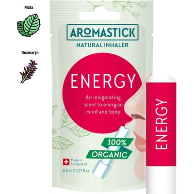 Aromastick Aromatická tyčinka přírodní inhalátor Energy