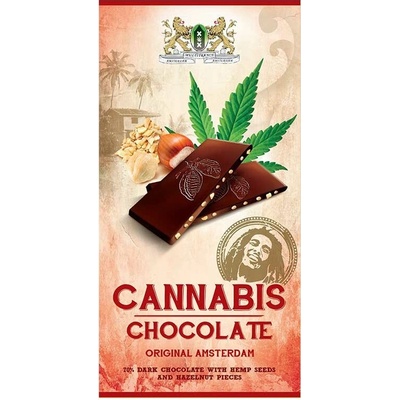 Haze CBD horká čokoláda s lieskovými orieškami 70% excelent 80 g
