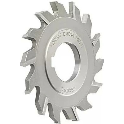 Kotoučová fréza DIN885 HSS-Co5 typ HR tvar A křížové ozubení 80x5mm FORMAT