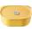 Buydeem CT3007 Bento Lunch Box 500 ml, Mellow Yellow (CT3007-MY)